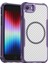 iPhone Se2 Magsafe Telefon Kılıfı, Yarı Saydam Köşe Korumalı Karbon Fiber Ince Uyumlu Darbeye Dayanıklı Kılıf iPhone Se2 (Yurt Dışından) 1