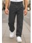 Erkek Pileli Yüksek Bel Bol Kesim Baggy Loose Fit Jean PANTOLON-C354 2