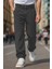 Erkek Pileli Yüksek Bel Bol Kesim Baggy Loose Fit Jean PANTOLON-C354 5