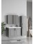Londra 80 cm Kül Gri Banyo Dolabı 1