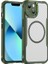 iPhone 13 Magsafe Telefon Kılıfı, Yarı Saydam Köşe Korumalı Karbon Fiber Ince Uyumlu Darbeye Dayanıklı Kılıf iPhone 13 (Yurt Dışından) 1