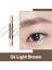 Bare Edge Slim Brow / 3D Altıgen Uçlu Doğal Görünüm Veren Kaş Kalemi - 04 Light Brown 1