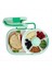 Sandviç Tepsisi ve Meyve Dahil 6 Bölme ile Atıştırmalık Spinner Bölünmüş Öğle Yemeği Kablolu Bento Tarzı Öğle Yemeği Kutusu (Yurt Dışından) 1
