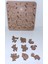 Ahşap Vahşi Hayvanlar Puzzle ve Boyama Tablası 1