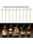 500 Pack Bambu Kokteyl Kokteyl Kürek Kukla Bambu Şişeler Kişilikler Için Kuşkuyumlar 4 Inç (Yurt Dışından) 1