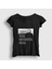 Kadın Siyah Ingmar Bergman The Seventh Seal T-Shirt 1