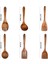 Yemek Pişirmek Için Ahşap Kaşıklar, Ahşap Pişirme Aletleri 6pcs Ahşap Mutfak Gereçleri Yemek Pişirmek Için Ahşap Mutfak Eşyaları (Yurt Dışından) 2
