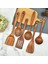 Yemek Pişirmek Için Ahşap Kaşıklar, Ahşap Pişirme Aletleri 6pcs Ahşap Mutfak Gereçleri Yemek Pişirmek Için Ahşap Mutfak Eşyaları (Yurt Dışından) 4