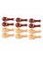 12PCS Küçük Ahşap Kaşıklar, Kavanozlar Için 3.2 Inç Küçük Ahşap Kaşıklar, Mini Ahşap Çay Kaşığı Küçük Kahve Şekeri Jam Hardal (Yurt Dışından) 1