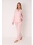 Straight Önden Düğmeli Pijama Takım 1
