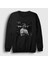 Unisex Siyah Poster Lamine Yamal Sweatshirt 1