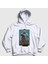 Unisex Beyaz Poster Reacher Alan Ritchson Kapüşonlu Sweatshirt 1