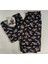 Lavanta Desen Büyük Beden Kadın Pijama Takımı 3