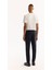 Erkek Siyah Yanı Lastikli Hızlı Kuruyan Kırışmayan Slim Fit Pantolon A52Y3077 6