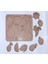 Ahşap Meyveler Eğitici Puzzle ve Boyama Tablası 3