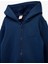 Uzun Kollu Dinozor Baskı Detaylı Fermuarlı Kapşonlu Sweatshirt 3