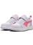 Rebound V6 Lo Ac+ Ps-Lilac Frost-Magic Rose-White Çocuk Ayakkabı-Beyaz Lila 1