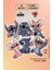 Stitch Figürlü Büyük Boy Sticker Etiket 6 Adet 1