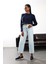 Buz Mavi Yüksek Bel Wide Leg Jean 2