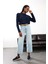 Buz Mavi Yüksek Bel Wide Leg Jean 3