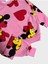 Kız Çocuk Pamuklu Pembe Kalp Desenli Uzun Kollu Mevsimlik Pijama Takımı 2