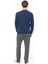 Erkek Bisiklet Yaka Uzun Kollu Pijama Takımı S26933 Rahat Kumaş Cepli 4