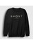 Unisex Siyah Logo Oyun Ghost Of Yotei Sweatshirt 1