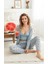 Karpuz Desenli Kadın Pijama Takımı 2