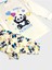 Kız Çocuk Pamuklu Sarı Panda Desenli Mevsimlik Uzun Kollu Pijama Takımı 2