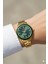 Kadın Kol Saati Yeşil Renk, Yeşil Kadran - Şık Metal Kordon, 2 Yıl Garantili 3