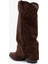 Clara Kahverengi Süet Deri Kadın Çizme 3