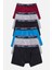 Erkek Çocuk Boxer 6'lı Paket Renkli, Pamuklu ve Likralı Esnek Kumaş 1