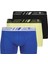 Jacangus Erkek 3 Lü Set Sarı Mavi Siyah Boxer 12277576 3