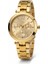 Jg. Polo Club Kadın Kol Saati Altın Renk, Altın Kadran - Şık Metal Kordon, 2 Yıl Garantili 1