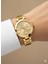 Jg. Polo Club Kadın Kol Saati Altın Renk, Altın Kadran - Şık Metal Kordon, 2 Yıl Garantili 3