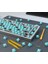 Pc Gaming Race Lynx Lineer Yağsız Switch 5 Pinli Rgb Işık Delikli 5