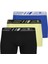Jacangus Erkek 3 Lü Set Sarı Mavi Siyah Boxer 12277576 2