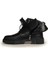 Makras Exclusıve Kadın Maskaratlı Siyah Fermuarlı Hakiki Deri Içi Kürklü Bot 7