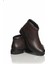 Makras Exclusıve Erkek Fermuarlı Kahve Hakiki Deri Günlük Içi Kürklü Bot 4
