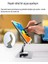 4-12.9'inç Alüminyum Gövde Kaymaz 360° Ayarlanabilir Tablet Telefon Standı - Katlanabilir Tutucu 2