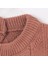 Bisiklet Yaka Triko Süveter - NEC244257-GÜL Kurusu-9 - 12 Ay Gül Kurusu 2