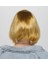 Düz Kesim Küt Parti Peruğu Altın Renk 2