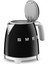 50 Style Retro Siyah Mini Kettle 0.8 lt 8