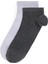 Erkek Gri Melanj Çorap 50304242-VR086 1
