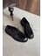 Muse Siyah Hakiki Deri Loafer 2