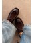 Muse Kahverengi Hakiki Deri Loafer 9