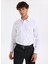 Slim Fit Sumos Yaka Armürlü Beyaz Erkek Gömlek F5WM-GML 2583 2