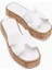 Runa Beyaz Kalın Tabanlı Kadın Terlik 2