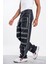Erkek Füme Baggy Pantolon Çok Cepli 4