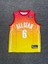 James 6 All Star Basketbol Forması Sarı-Kırmızı Micro Kumaş 2